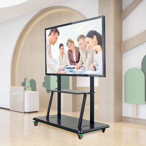 Pizarra digital de pantalla plana interactiva multitáctil LCD móvil de 70 pulgadas personalizada, tablero inteligente con pantalla táctil - Product Image 2