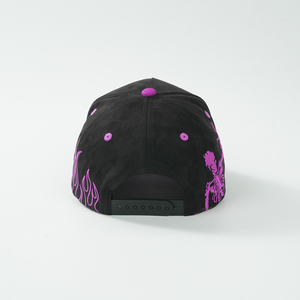 Cappellini da Baseball Personalizzati in Cotone Scamosciato con Logo Ricamato, Materiale Riciclato, Visiera Curva, Pannello Frontale Strutturato, 5 Pannelli, Stile Sportivo - Product Image 3