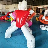 Mannequin gonflable Offre Spéciale de football de PVC/factice d'entraînement de football de gardien de but