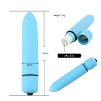 Wasserdichter 10-Farben 10-Geschwindigkeiten Mini-Bullet-Vibrator Klitoris-Stimulator Dildo-Vibrator Weibliche Sexprodukte Sextoys