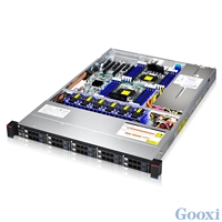 Magicgooxi — châssis de serveur à 4 bits, carte mère Gooxi 1U, ram 12 Gb/s, SAS passif, avec disque dur SGPIO, SAS et SATA