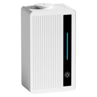 Diffuseur d'huiles essentielles électrique sans eau à deux fluides, pour usage domestique, capacité de 120 ml, contrôlé par application, mural, longue durée