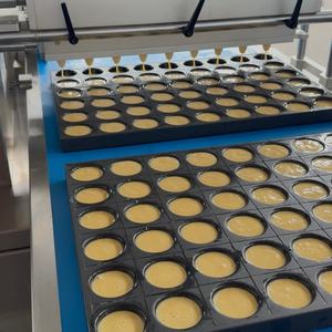 Maquinaria de horneado comercial automática-Servo PLC fabricante de galletas de palomitas de maíz para línea de galletas de macarrón para dulces de Chocolate - Product Image 3