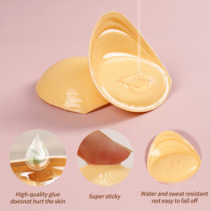 Sujetador <span class=keywords><strong>de</strong></span> espuma Insertar Doble cara Adhesivo Silicona Pegamento Pegajoso <span class=keywords><strong>Push</strong></span> <span class=keywords><strong>up</strong></span> V Forma Sujetador Copa - Product Image 6