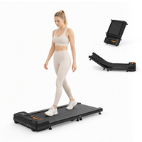 Mini tapis de course pliable compact et portable, tapis de course électrique motorisé pour les petits espaces, appartement, maison, exercice physique