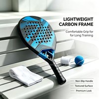 Raquette de padel en fibre de carbone personnalisable avec logo, forme diamant, Tablas Padel Surf, pala de padel, en stock, faible MOQ