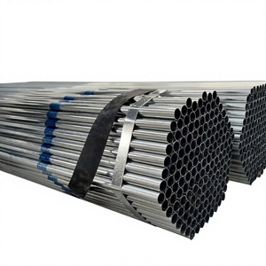 Tubi in Acciaio Pre-Galvanizzato <span class=keywords><strong>vs</strong></span> Zincato a Caldo Sch40 per Progetti di Serre - Product Image 1