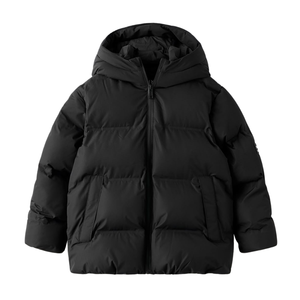 Parka de invierno para hombre, chaqueta acolchada con capucha gruesa y cálida, 100% de poliéster, impermeable, a prueba de viento, de punto de secado rápido - Product Image 2