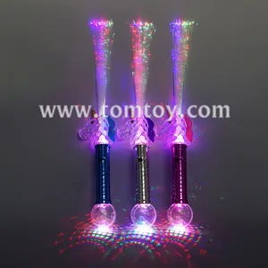 מהבהב אור עד LED סיבים אופטי Unicorn שרביט עבור בנים ובנות