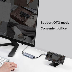 PD Power Charging multifunción 4 en 1 USB C Hub 4K 30Hz para <span class=keywords><strong>adaptador</strong></span> <span class=keywords><strong>HDMI</strong></span> 2,0 3,0 Tipo-C Laptop Extender para Macbook <span class=keywords><strong>Pro</strong></span> <span class=keywords><strong>iPad</strong></span> - Product Image 2