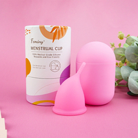 Coupe menstruelle en silicone de qualité médicale, écologique, confortable et hygiénique, marque privée, vente en gros, avec boîte personnalisable OEM