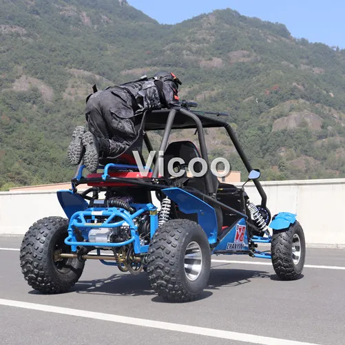 NEW 200cc off road 2 seater gasoline dune buggy go Kart