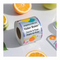 Nouvelle arrivée Autocollants d'emballage de thé à bulles inspirants