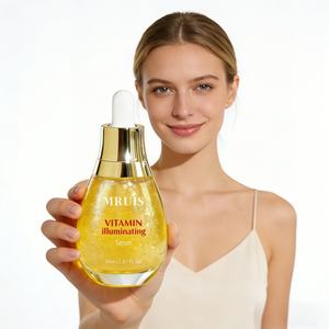 Suero de Vitamina C al por Mayor de 30 ml, <span class=keywords><strong>Iluminador</strong></span>, Aclarante e Hidratante, Niacinamida, Ceramida, Ácido Hialurónico, Fortalece la Barrera Cutánea - Product Image 1