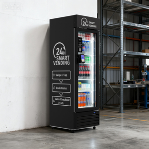 Haha Vending US Local Stock Automatic Vending Machine SDK Compressor Cooling Remote Monitoring Multiple Payment Wi-Fi/4G Small - Product Image 1
