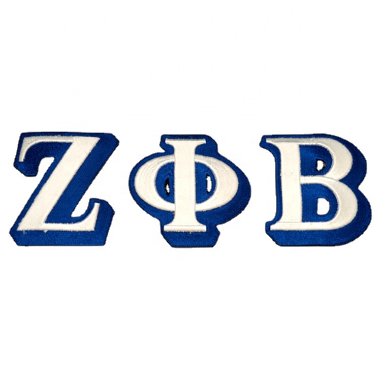 Zeta Phi Beta Flower Emblem Patch