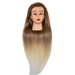 Popolari del commercio all'ingrosso di trasporto libero femminile capelli lunghi capelli testa di manichino testa di un stile di - Product Image 1