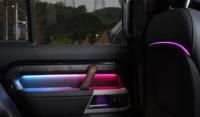 Kit d'éclairage LED intérieur pour Land Rover Defender Station Wagon 110 130 L663 2020+ en fibre de carbone véritable, éclairage d'ambiance