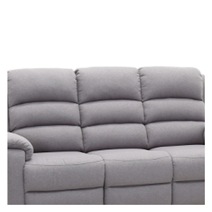 Sofá esquinero de tela gris con forma de l, mueble ajustable para sala de estar, moderno, reclinable, nuevo diseño - Product Image 4