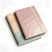 Fabricante de Cuadernos Personalizados con Espiral, Esquinas Doradas, Cubierta Personalizada, Ecológico, Agenda Personalizada para Uso Diario