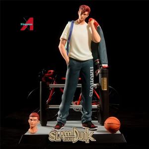 S <span class=keywords><strong>Dunk</strong></span> Plus Sakuragi Double Head Dream Love Red Hair Blue Scene Figurine en plastique Artisanat Anime Artéfact de collection - Product Image 2