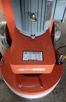 LIANDIAN Pulidora de Hormigón Semiautomática con Motor Siemens, Bomba Manual, Caja de Cambios, Ancho de Trabajo de 350 mm, Giro Corto