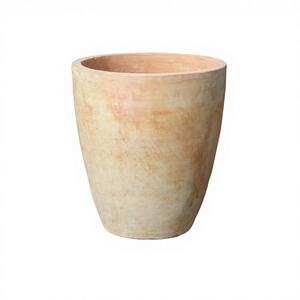 Petit pot à fleurs vintage en céramique de terre cuite, fonctionnel, pour plantes d'intérieur et d'extérieur, fournitures de jardinage pour la plantation - Product Image 1