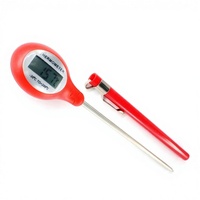 Sonda de temperatura de acero inoxidable OEM personalizada de alta calidad, piezas estampadas para termómetro de carne para barbacoa
