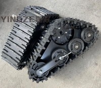 Chenilles en caoutchouc pour karting, buggy, quad, ATV, grande taille, neige, sable