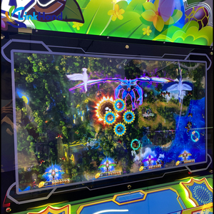 Bảng điều khiển <span class=keywords><strong>4</strong></span> chỗ chụp trò chơi vé đổi thưởng trò chơi Arcade trò chơi hàng đầu xu hoạt động trò chơi tủ bắn chim bay - Product Image 3
