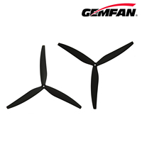 GEMFAN 15 pouces 15X7X3 1507 3 pales en fibre de verre nylon Propeller CW CCW pour drone RC FPV longue portée accessoires pièces