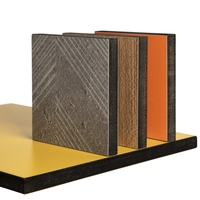 Panneau de fibres compactes DEBO E1 anti-rayures, première qualité, moderne, en mélamine, fibre de bois haute densité, surface texturée, imperméable et ignifuge