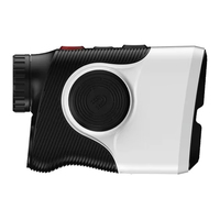 Télémètre de golf IP54 1500m 7X avec ajustement de pente, écran LCD et batterie rechargeable