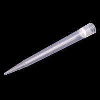 Puntas de Pipeta de Laboratorio de 10 ml, Universales, Autoclavables, con Filtro, Transparentes, 24 Unidades por Soporte (10ML-RSF-24), Hechas en China
