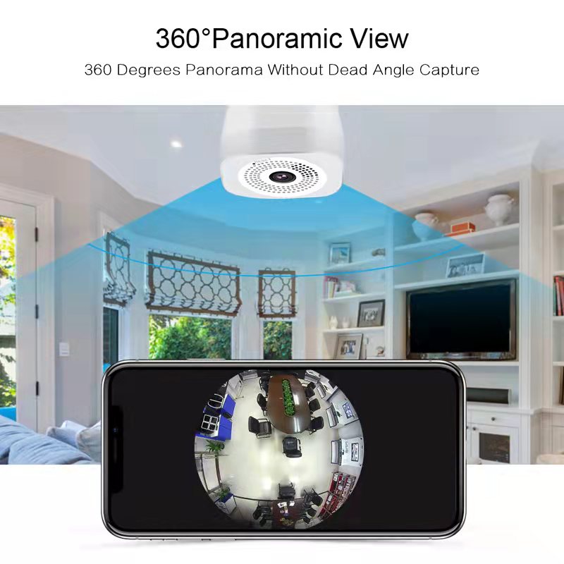 Tuya Smart 3.0MP WiFi 360 Degree Fisheye Camera PST-F30A-3MP