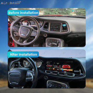 Acardash <span class=keywords><strong>Android</strong></span> Car Stereo Màn hình cảm ứng hiển thị cho Dodge thách thức/Sạc SRT hellcat 2010-2023 không dây Carplay đa phương tiện - Product Image 3