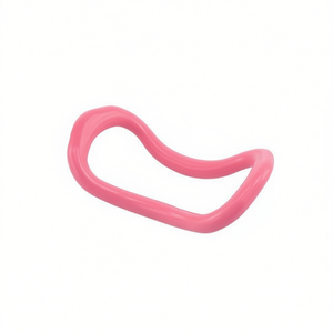 Cercle de yoga et de fitness lisse rose clair/bleu clair - Product Image 1