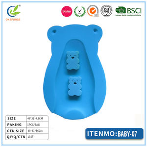 Tappetino antiscivolo per bagnetto per bambini antiaderente ad alta elasticità, cuscino per seggiolino da bagno, <span class=keywords><strong>spugna</strong></span> di sicurezza in schiuma per il bagno del corpo - Product Image 3