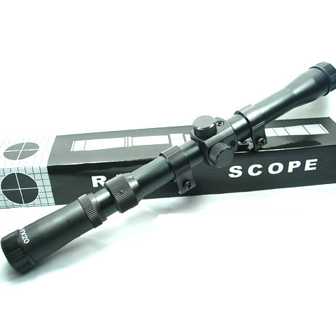 G-Luck 3-7x20 Hunting Scope Cross Reticle Scope for Hunting