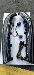 Accesorios Nuevos para BYD Denza-D9, Modificación Mejorada, Rejilla Delantera Central Negra de ABS+LED con Luces de Circulación Diurna y Señales de Giro - Product Image 4