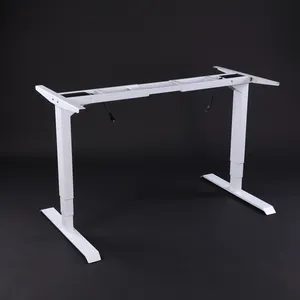 Dual Motor Electric Standing Desk Height <strong>Adjustable</strong> <strong>Table</strong> Sit Stand Home Office <strong>Table</strong> Computer Desk Frame Furniture - Product Image 3