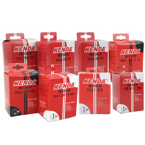 Chambres à air Kenda pour vélos 12 14 16 18 20 22 pouces 1.2 1.5 1.75 1.95 2.125 pour vélos d'enfants en caoutchouc butyle avec sangle - Product Image 2