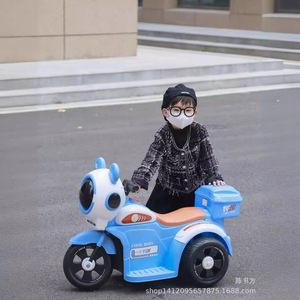 Children Electric Motorcycle 3 Wheel Rechargeable Battery Powered Ride On Toy For Kids Age 3 6 Years Old - Product Image 2
