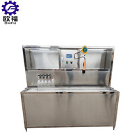 Machine de remplissage et de capsulage automatique pour seaux, bidons et fûts de 5 gallons, Llenadora Automática de 5 Galones de Agua