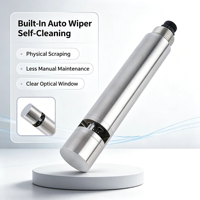 Transmetteur LoRaWAN UV COD sans réactifs avec essuie-glace automatique multiparamètres alimenté par batterie pour la surveillance hors réseau de la qualité de l'eau
