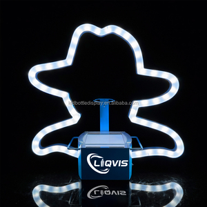 Présentoir lumineux LED pour bouteilles de <span class=keywords><strong>tequila</strong></span> 750 ml, en métal, personnalisé en usine, pour service VIP en boîte de nuit - Product Image 5