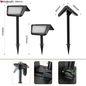 Il più venduto di alta qualità <span class=keywords><strong>da</strong></span> <span class=keywords><strong>giardino</strong></span> con luce solare <span class=keywords><strong>da</strong></span> esterno <span class=keywords><strong>lampade</strong></span> <span class=keywords><strong>da</strong></span> <span class=keywords><strong>giardino</strong></span> impermeabili montate a <span class=keywords><strong>terra</strong></span> - Product Image 5