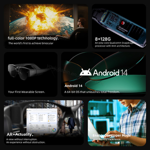 แว่นตาจอแสดงผลอัจฉริยะ AIR3 3 AR <span class=keywords><strong>VR</strong></span> Ai กล้อง16MP เสมือนจริงเพิ่มความเป็นจริงกล้องสนทนาลึกผู้ช่วยหน้าจอ1080P - Product Image 6