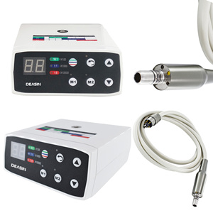 DEASIN 8000A Micromotor Eléctrico Dental LED Sin Escobillas con Spray Interno, Pieza de Mano Eléctrica Sin Escobillas de Baja Velocidad para Dentistas - Product Image 1