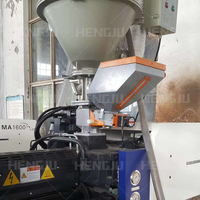 Mélangeur doseur volumétrique de masterbatch plastique à une/deux/de trois vis pour machine d'injection et d'extrusion de plastique brut